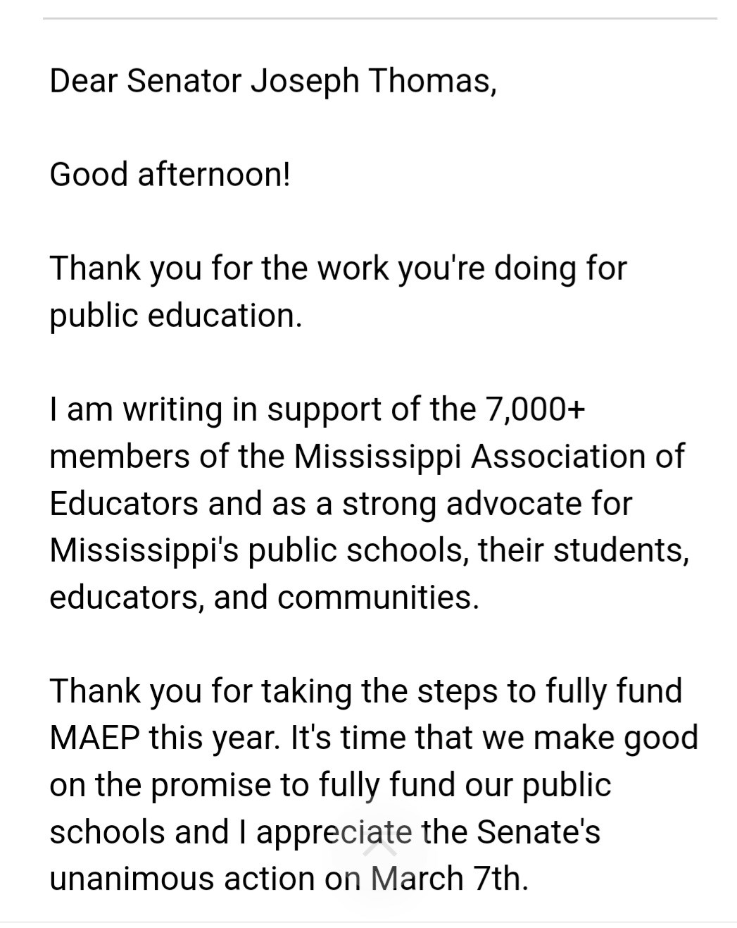 Awesome Day for Mississippi