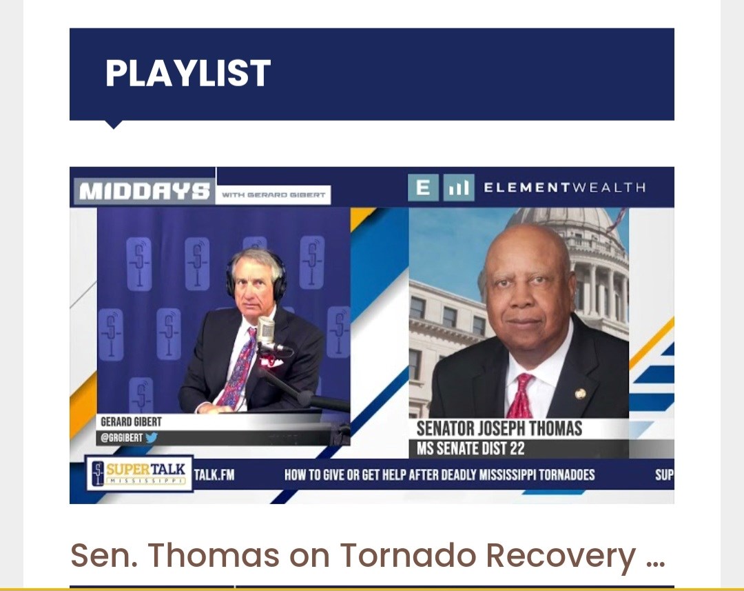 Tornadoes in my District